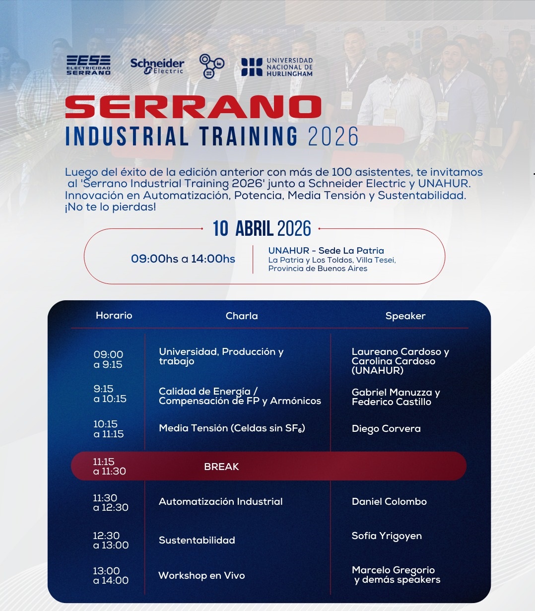 SERRANO INDUSTRIAL TRAINING 2026