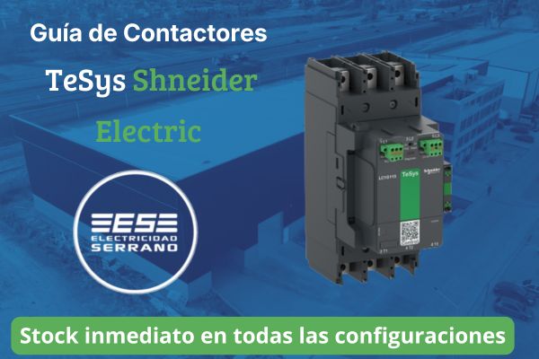 Distribuidor Contactores TeSys de Schneider Electrics